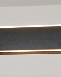WOMO Black Linear Pendant Light-WM2182