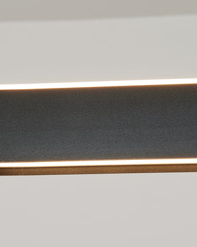 WOMO Black Linear Pendant Light-WM2182