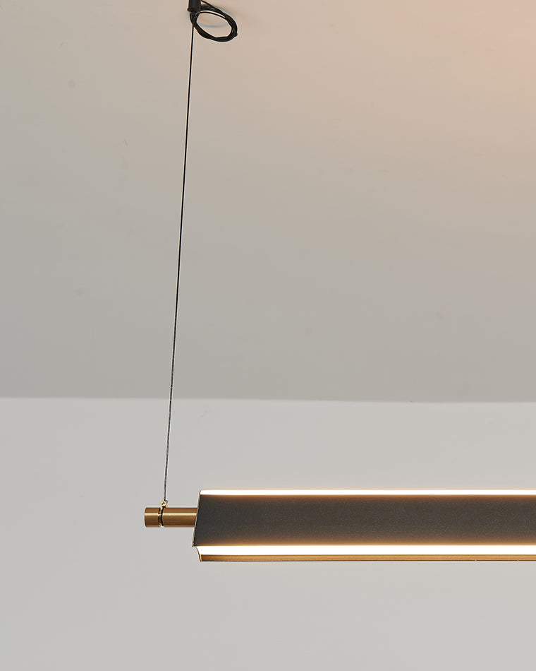 WOMO Black Linear Pendant Light-WM2182