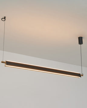 WOMO Black Linear Pendant Light-WM2182