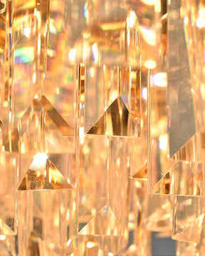 WOMO  Prism Crystal Tiered Chandelier-WM2185