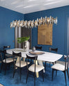 WOMO Smoked Crystal Linear Chandelier-WM2188 thumbnail