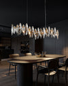WOMO Smoked Crystal Linear Chandelier-WM2188 thumbnail