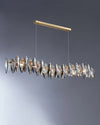 WOMO Smoked Crystal Linear Chandelier-WM2188 thumbnail