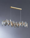WOMO Smoked Crystal Linear Chandelier-WM2188 thumbnail