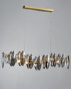 WOMO Smoked Crystal Linear Chandelier-WM2188 thumbnail