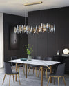 WOMO Smoked Crystal Linear Chandelier-WM2188 thumbnail