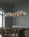 WOMO Smoked Crystal Linear Chandelier-WM2188 thumbnail