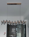 WOMO Smoked Crystal Linear Chandelier-WM2188 thumbnail