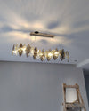 WOMO Smoked Crystal Linear Chandelier-WM2188 thumbnail