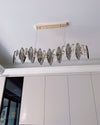 WOMO Smoked Crystal Linear Chandelier-WM2188 thumbnail