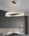 WOMO Möbius Crystal Prism Circular Chandelier-WM2191 thumbnail