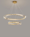 WOMO Möbius Crystal Prism Circular Chandelier-WM2191 thumbnail