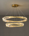 WOMO Möbius Crystal Prism Circular Chandelier-WM2191 thumbnail