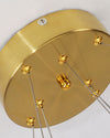 WOMO Möbius Crystal Prism Circular Chandelier-WM2191 thumbnail