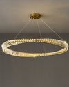 WOMO Möbius Crystal Prism Circular Chandelier-WM2191 thumbnail
