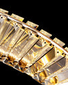 WOMO Möbius Crystal Prism Circular Chandelier-WM2191 thumbnail