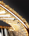 WOMO Möbius Crystal Prism Circular Chandelier-WM2191 thumbnail