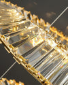 WOMO Möbius Crystal Prism Circular Chandelier-WM2191 thumbnail