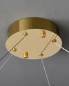 WOMO Möbius Crystal Prism Circular Chandelier-WM2191 thumbnail