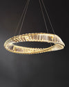WOMO Möbius Crystal Prism Circular Chandelier-WM2191 thumbnail