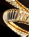 WOMO Möbius Crystal Prism Circular Chandelier-WM2191 thumbnail