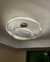WOMO Möbius Crystal Prism Circular Chandelier-WM2191 thumbnail