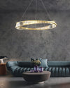 WOMO Möbius Crystal Prism Circular Chandelier-WM2191 thumbnail
