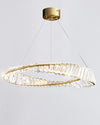WOMO Möbius Crystal Prism Circular Chandelier-WM2191 thumbnail
