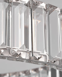 WOMO 2 Tier Circular Crystal Chandelier-WM2192