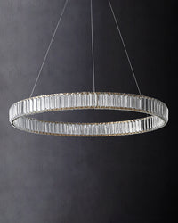 WOMO 2 Tier Circular Crystal Chandelier-WM2192