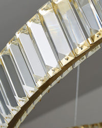WOMO 2 Tier Circular Crystal Chandelier-WM2192