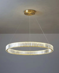 WOMO 2 Tier Circular Crystal Chandelier-WM2192