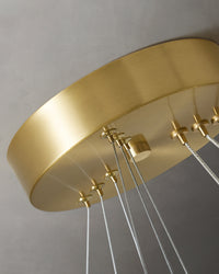 WOMO 2 Tier Circular Crystal Chandelier-WM2192