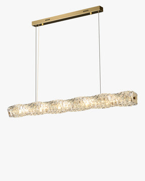 WOMO Twist Linear Crystal Chandelier-WM2193