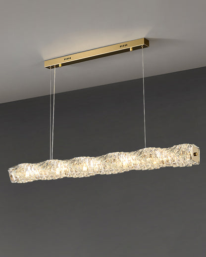 WOMO Twist Linear Crystal Chandelier-WM2193