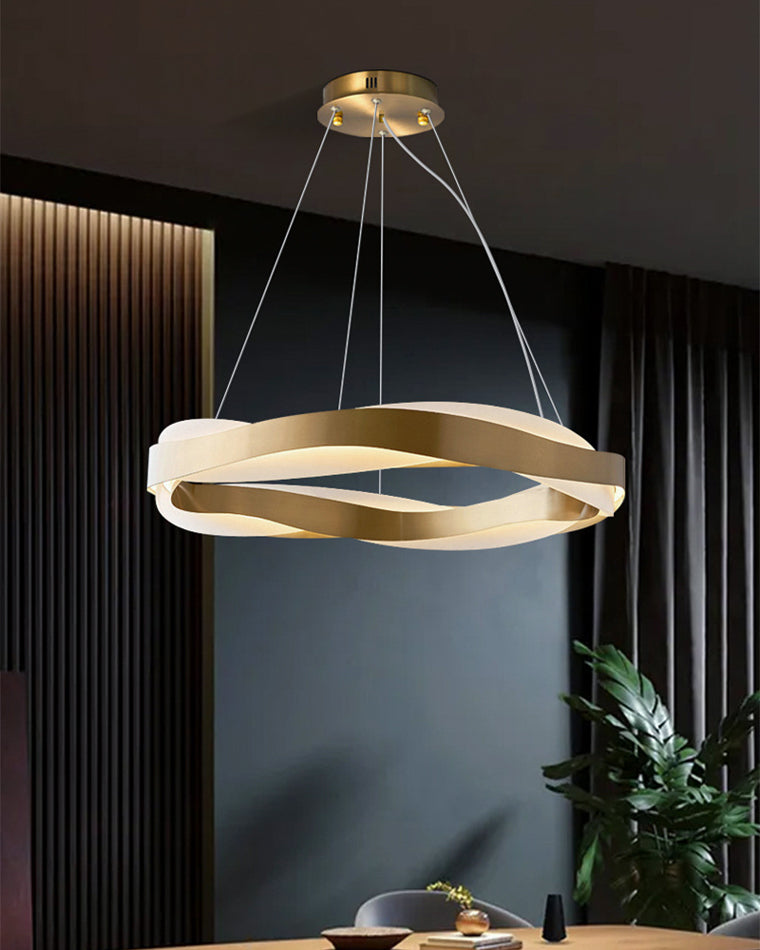 WOMO Wave Circular LED Chandelier-WM2195