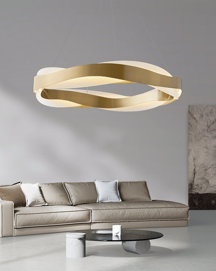 WOMO Wave Circular LED Chandelier-WM2195