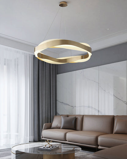 WOMO Wave Circular LED Chandelier-WM2195