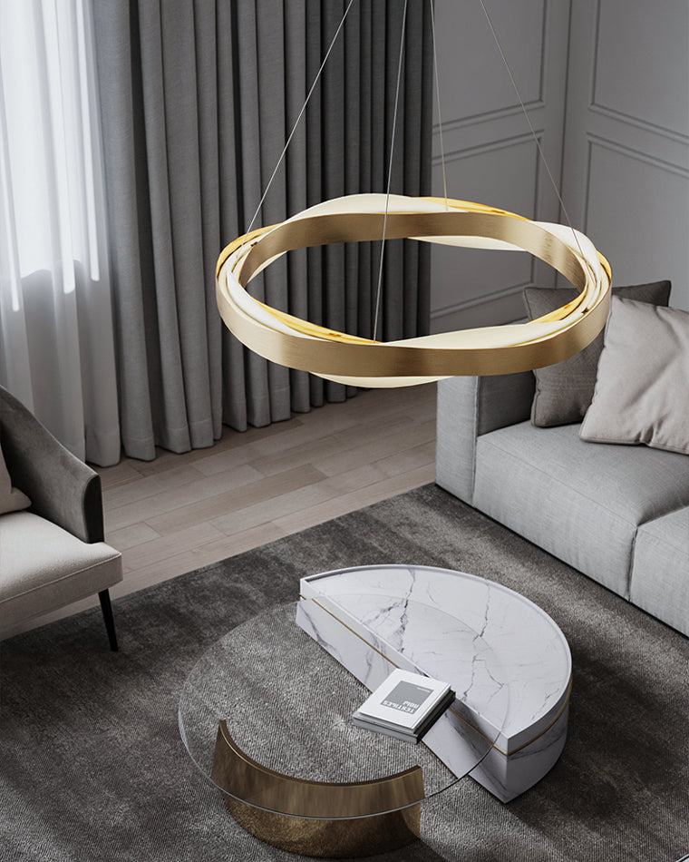 WOMO Wave Circular LED Chandelier-WM2195