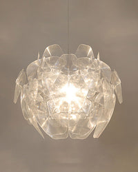 WOMO Mirrored Lucite Chandelier-WM2197