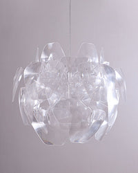 WOMO Mirrored Lucite Chandelier-WM2197