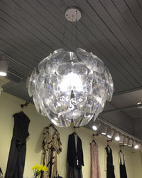 WOMO Mirrored Lucite Chandelier-WM2197