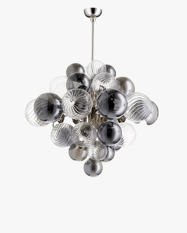 WOMO Smoked Glass Bubble Chandelier-WM2198