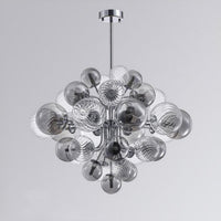 WOMO Smoked Glass Bubble Chandelier-WM2198