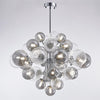 WOMO Smoked Glass Bubble Chandelier-WM2198 thumbnail