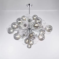 WOMO Smoked Glass Bubble Chandelier-WM2198