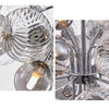 WOMO Smoked Glass Bubble Chandelier-WM2198 thumbnail