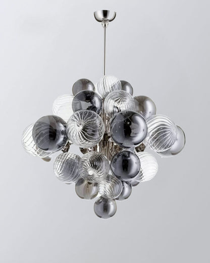 WOMO Smoked Glass Bubble Chandelier-WM2198