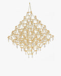 WOMO Large Sculptural Crystal Chandelier-WM2201